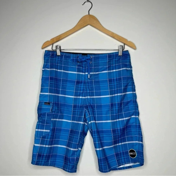 O’Neill Men's Blue Santa Cruz Board Shorts Size 30 - Picture 3 of 11